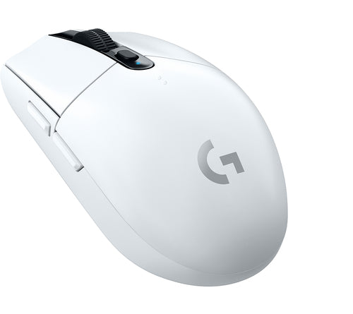 Wireless Optical Mouse Logitech G 12000 DPI Ambidextrous White