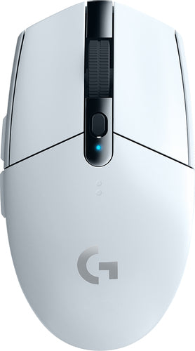 Wireless Optical Mouse Logitech G 12000 DPI Ambidextrous White