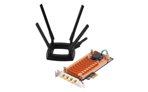 QNAP QWA-AC2600 Wireless-Netzwerkkarte - PCI Express, Wi-Fi 5, 1733 Mbit/s