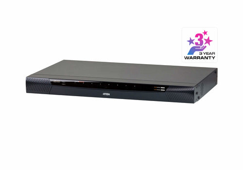 KVM Switch ATEN KN1108VA 1920x1200 Full HD Ethernet Rack Mount 1U