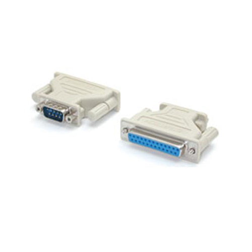 DB9 to DB25 Serial Adapter M/F Beige StarTech.com