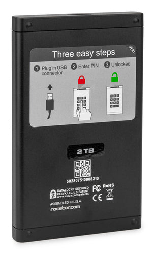 Rocstor EX20 data encryption device
