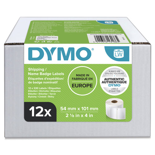 DYMO LW - Shipping / Name Badge Labels - 54 x 101 mm - S0722420