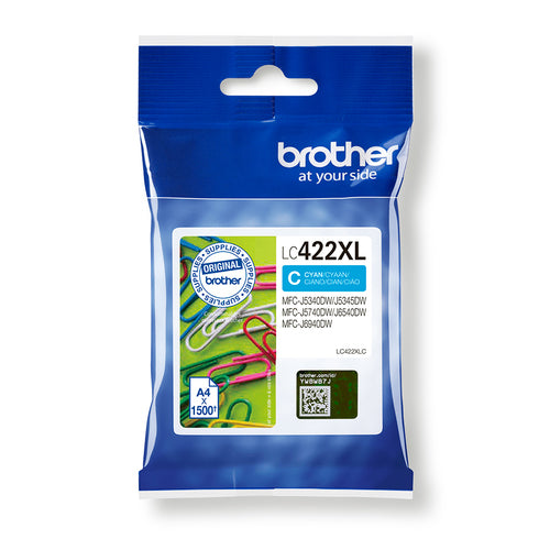 Brother LC422XLC ink cartridge
