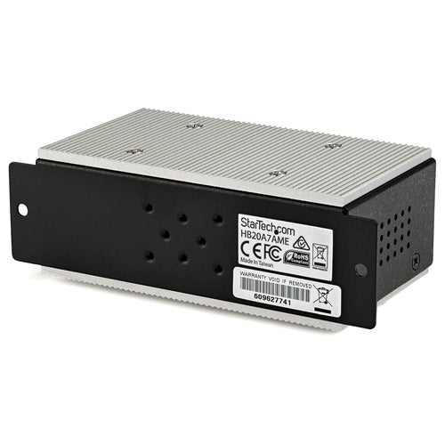 StarTech.com HB20A7AME 7-Port USB 2.0 Hub – Industrieller USB-A Hub aus Metall mit Überspannungsschutz