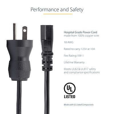 StarTech.com PXTMG10110 power cable
