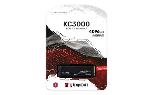 NVMe M.2 SSD Kingston KC3000 4TB Read up to 7000MB/s
