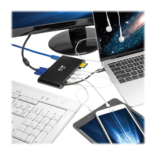 Tripp Lite U442-DOCK1-B laptop dock/port replicator