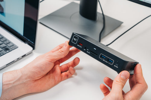 Verbatim CDS-15 USB 3.2 Gen 1 Type-C Wired Adapter 100W 3.5mm 1000Mbit/s