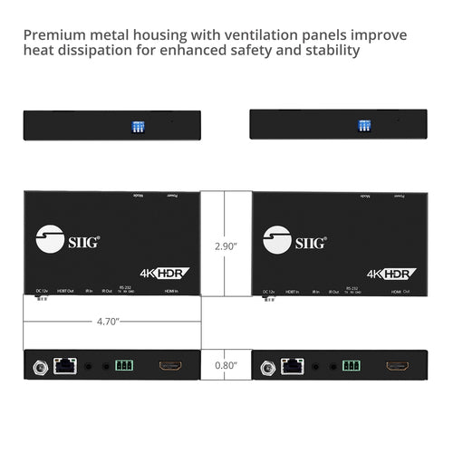 Siig CE-H23311-S1 AV extender