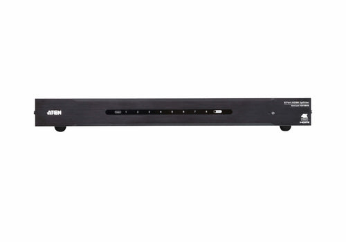 ATEN VS0108HB 8-Port HDMI Video Splitter – 4096 x 2160 Auflösung, Schwarz
