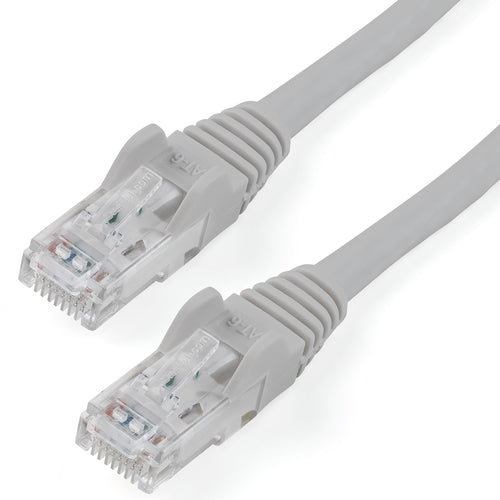 StarTech.com 10ft CAT6 Ethernet Cable - 650MHz Gigabit Networking - Snagless Gray