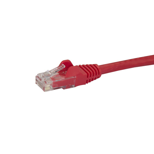 Ethernet Cable StarTech CAT6 75ft 1Gbps 250MHz Snagless Red