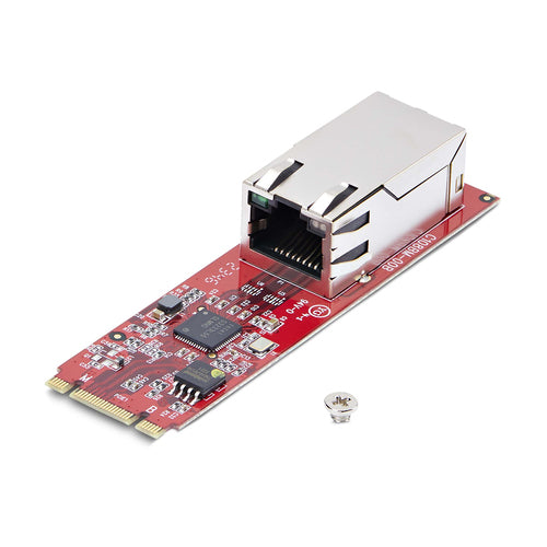 2.5GbE M.2 Network Card StarTech 1-Port Multi-Gigabit PCIe Ethernet