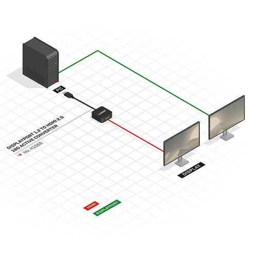 Lindy 41068 video cable adapter