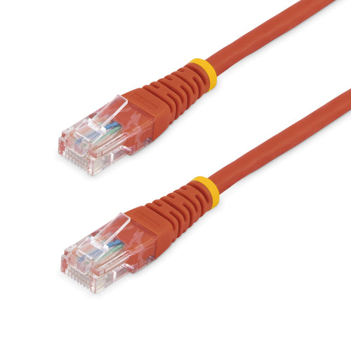 StarTech.com 0,9 m rotes Cat5e UTP Patchkabel – High-Speed Netzwerkkabel
