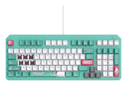 ASUS TUF Gaming K3 Gen II Hatsune Miku Edition keyboard