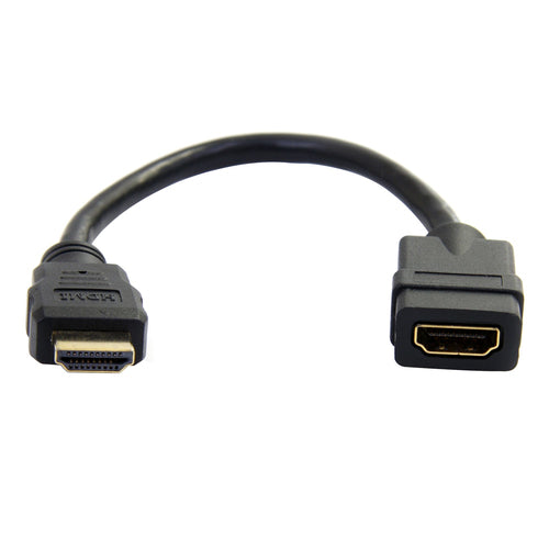 StarTech.com 15 cm HDMI-Verlängerungskabel 4K 30Hz High-Speed HDMI 1.4