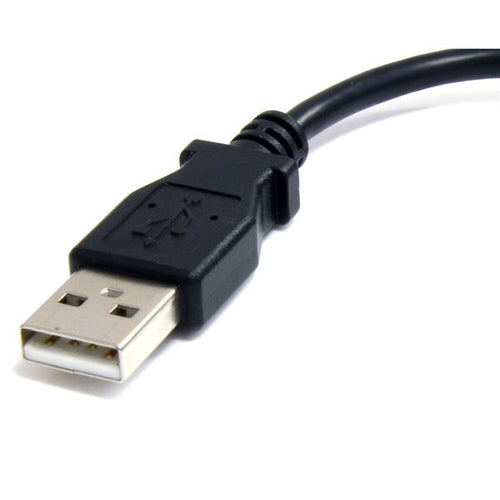 USB-Kabel 15 cm Micro-USB-A auf Micro-B 0,48 Gbit/s Schwarz