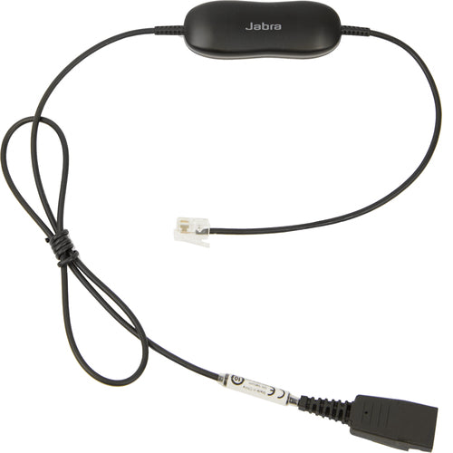 Jabra GN1216 Avaya Headset Cable Black Accessory
