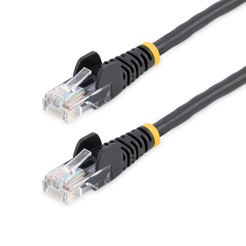Cat5e Networking Cable 6ft Snagless RJ45 Black 350MHz