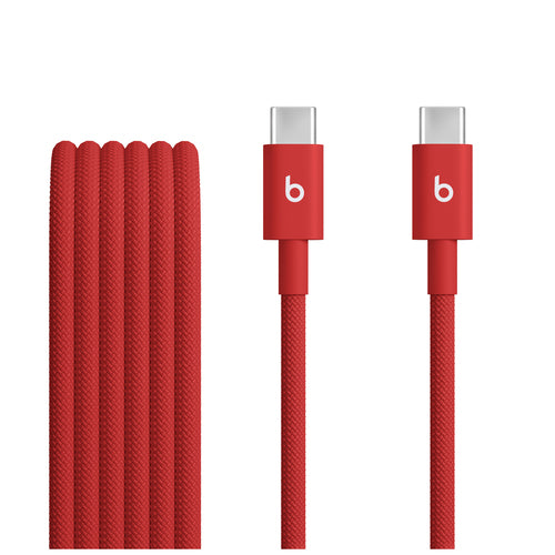 USB C Cable for Apple Beats 1.5m Red USB 2.0