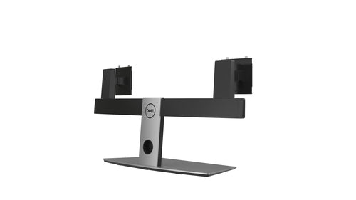 DELL Pro Dual Monitorständer MDS19 – Verstellbarer Aluminiumständer für 19-Zoll- bis 27-Zoll-Monitore