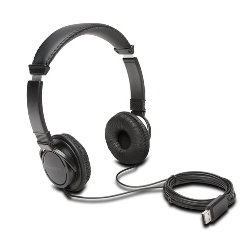 Kabelgebundene Kopfhörer Kensington K97600WW Komfortables Design 163g Schwarz