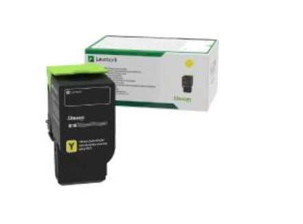 Toner Cartridge Lexmark 78C10Y0 Yellow Up to 1400 Pages Compatible