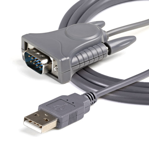StarTech.com USB to Serial Cable 3ft DB9/DB25 RS232 Converter, USB Type-A