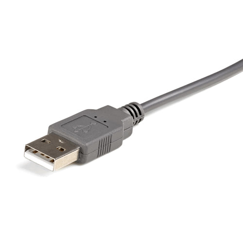 StarTech.com USB to Serial Cable 3ft DB9/DB25 RS232 Converter, USB Type-A