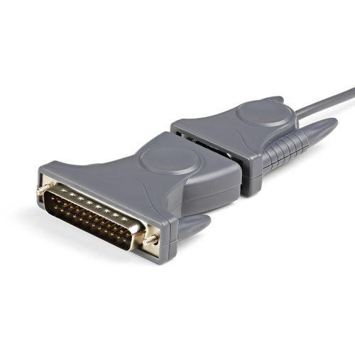 StarTech.com USB to Serial Cable 3ft DB9/DB25 RS232 Converter, USB Type-A