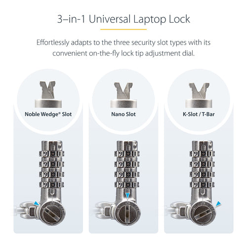 StarTech.com UNIVCS-LAPTOP-LOCK cable lock