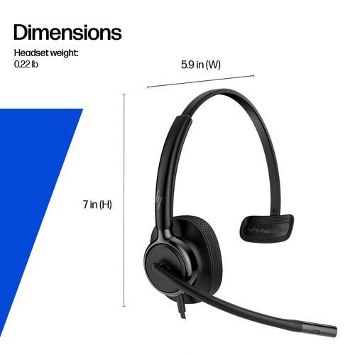 HP Poly Mission 425 Stereo USB Wired Headset
