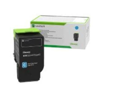 Toner Cartridge Lexmark 78C1XCE Cyan 5000 Pages