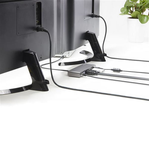 StarTech.com TB3DK2DHV laptop dock/port replicator