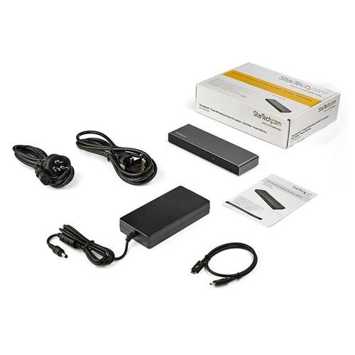 StarTech.com TB3DK2DHV laptop dock/port replicator