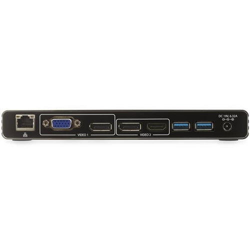 StarTech.com TB3DK2DHV laptop dock/port replicator