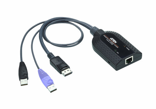ATEN KA7189 KVM-Kabel – USB, DisplayPort, 1920 x 1200, Schwarz