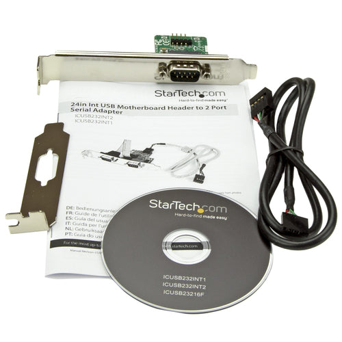 StarTech.com ICUSB232INT1 interface cards/adapter