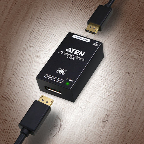 ATEN VB905 AV Extender – 4K-Auflösung, 20 m Kabelverbindung, Schwarz