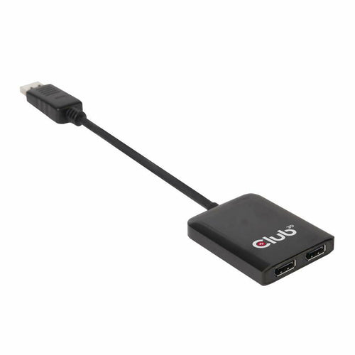 CLUB3D CSV-6200 DisplayPort 1.2 Video Splitter - Dual Monitor 3840x2160, 60Hz