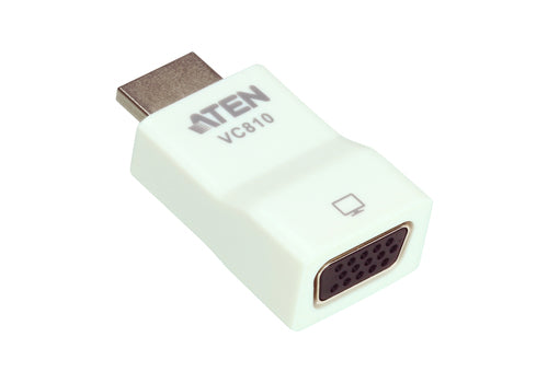 ATEN VC810 HDMI-zu-VGA-Adapter - Stecker/Buchse - Weiß