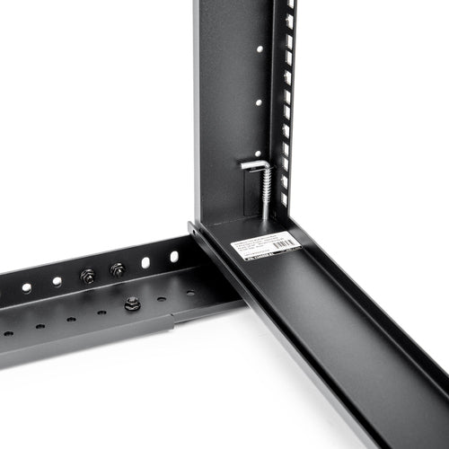 Wall Mounted Rack Cabinet Rocstor 12U 38.5kg Weight Capacity Black