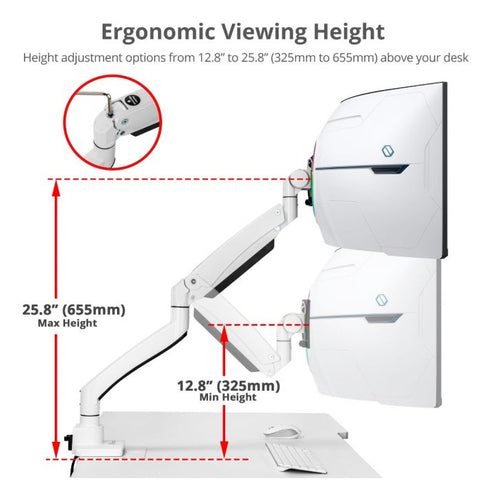 Siig CE-MT3Z11-S1 monitor mount / stand