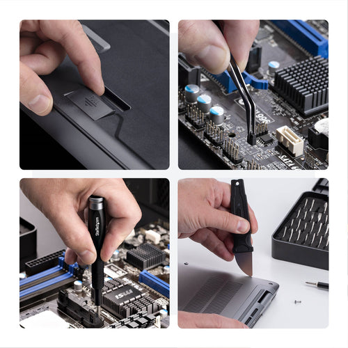 40-teiliges Präzisionsschraubendreher-Set Laptop-Reparaturwerkzeug-Kit mit magnetischer Matte