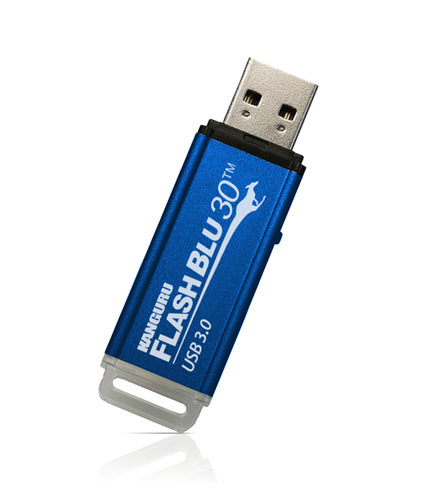 iStorage Kanguru FlashBlu30 64GB USB 3.0-Flash-Laufwerk – Sichere Datenübertragung