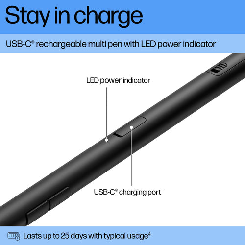 HP 705 RECHBL Multi Pen stylus pen