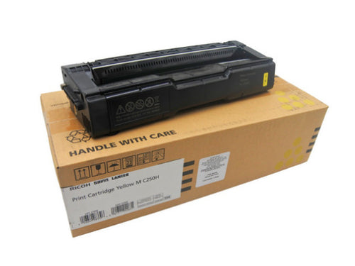 Ricoh M C250H Gelbe Tonerkartusche – 6300 Seiten Hohe Reichweite