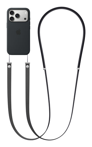 Apple Crossbody Strap Black Recycled PET 2.08m Accessory